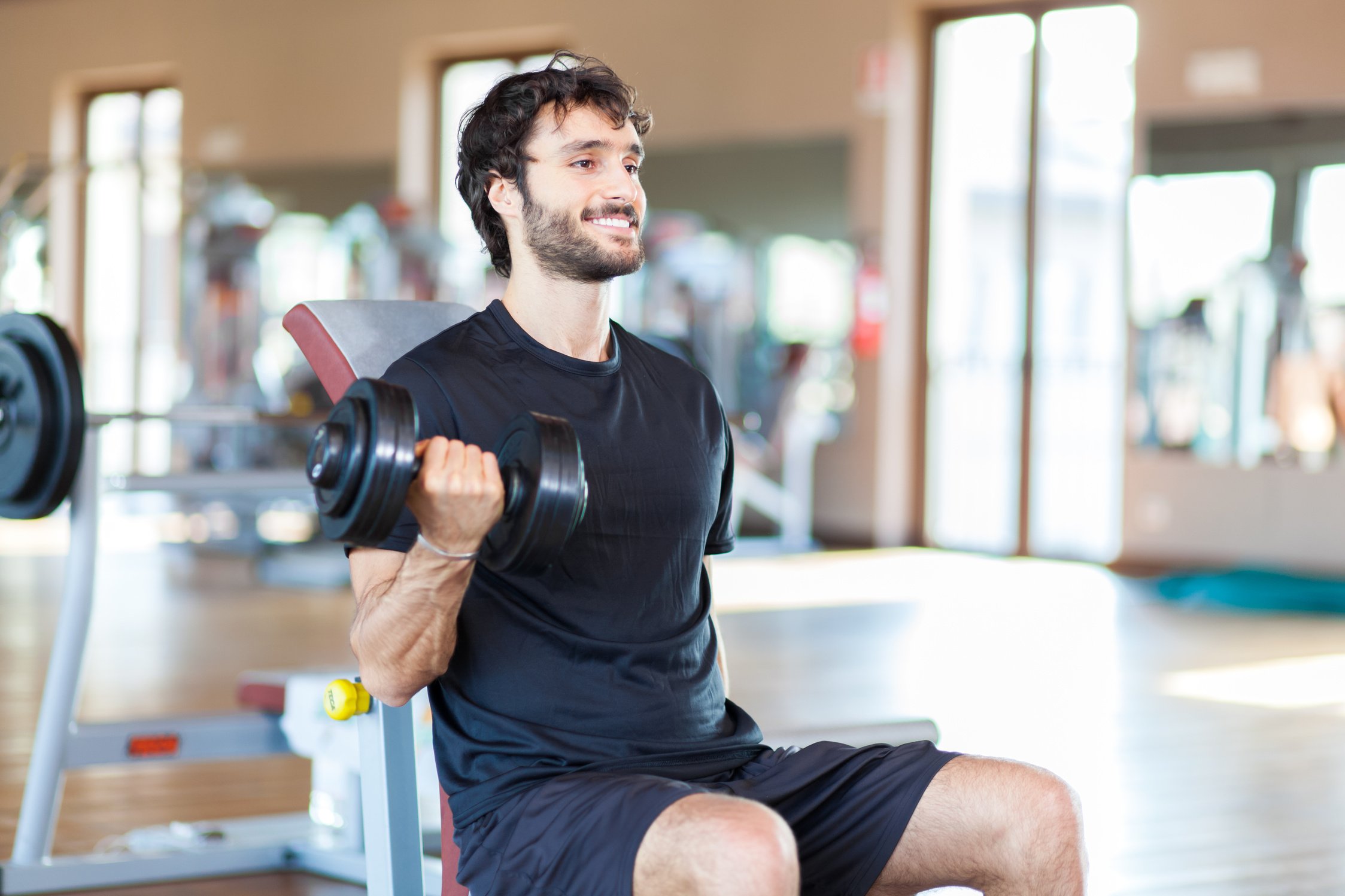 Man working out